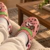 Nezuko Clogs worn at home